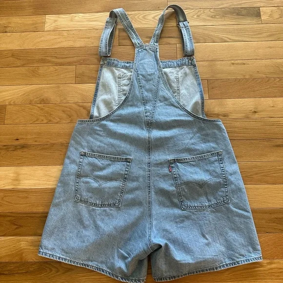 Levi’s Blue Denim Overalls - Picture 5 of 8